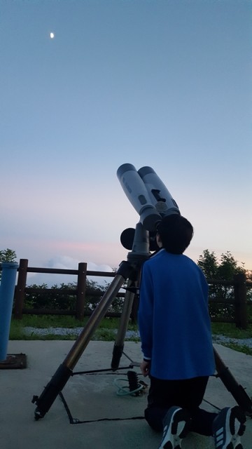  옥계중학교은 소백산 자연관찰 및 천체 관측 캠프 실시