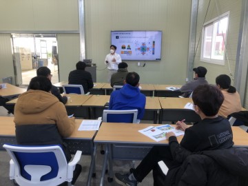 알기 쉬운 디지털농업 교육 진행하는 예천군