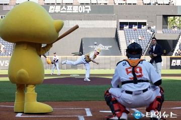 “야구는 축제다”…이장우 대전시장, 올스타전 시구로 뜨거운 응원