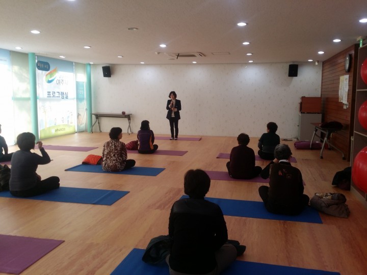 여주시, 제1기 만성질환 운동교실 시작