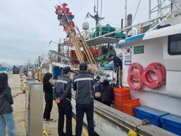  어선사고 예방, 여수시 합동 안전점검 실시