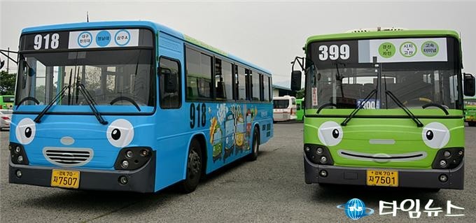 경산 타요버스！ 6월부터 경산시내 달린다