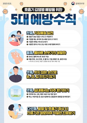 광주시, 휴가철 호흡기감염병 주의