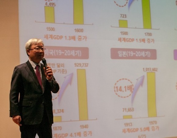 김석동 前금융위원장, 군산시청 특강 