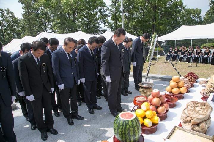 성주군, 제60회 현충일 추념식 거행