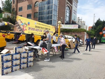 천안시지체장애인협회, 한가위 사랑나눔 행사 