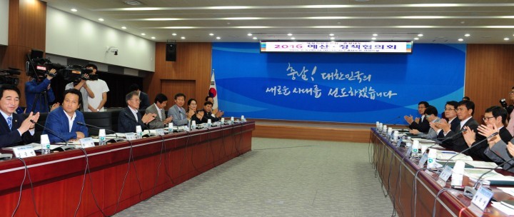 안희정 지사, 5대 과제·11대 현안 사업 지원 요청