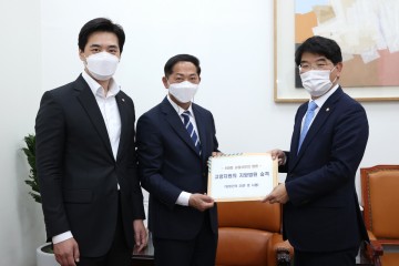 이재준 고양시장 지방법원승격 및 민자도로 세금 감면 촉구