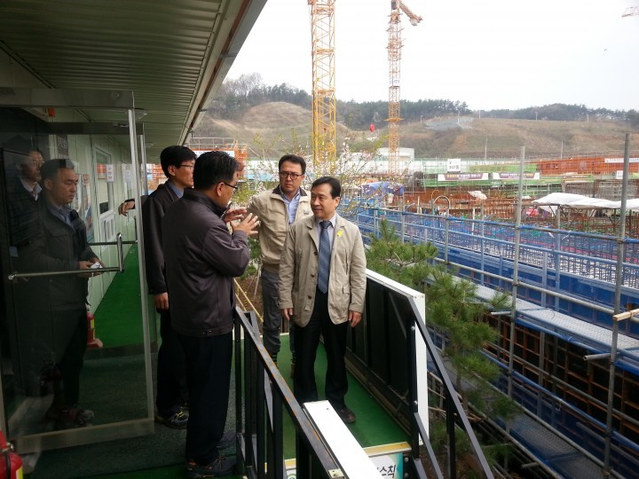 이충재 행복청장, 행복도시 안전실태 긴급점검