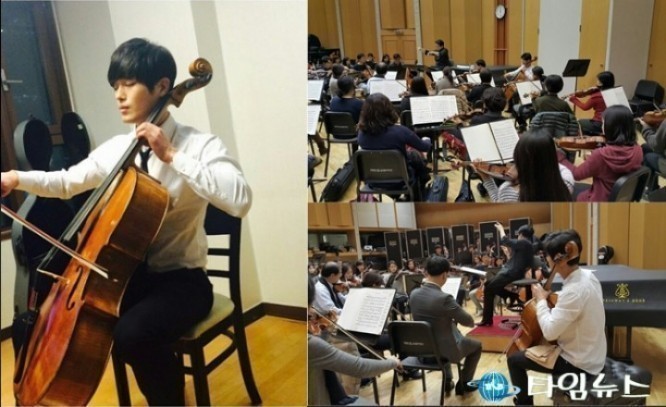‘하이드 지킬, 나 곽희성 경호원 역할과는 다른 반전 매력 발산 첼로 키는 남자