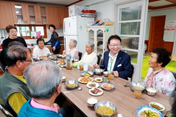 손병복 울진군수, ‘같이 식사합시데이’ 본격 시동