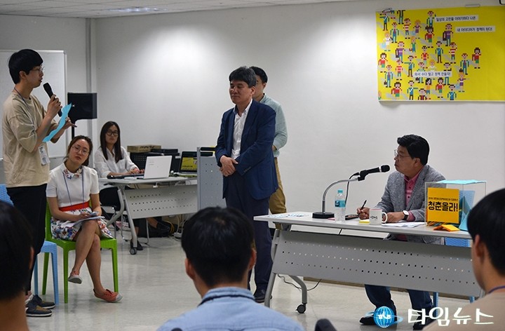 권선택 대전시장, 청년들의 정책 이아디어 경쳥!