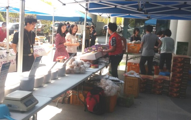 세종시, 추석 농특산물 직거래장터 성료