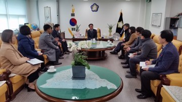 대전 중구의회, 사회복지관 관장 초청  간담회 개최
