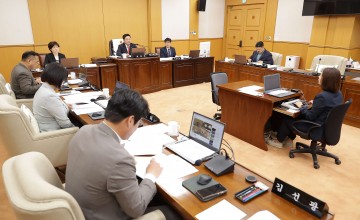 대전시의회 산업건설위, 청년기업 지원조례 등 안건 8건 원안 가결
