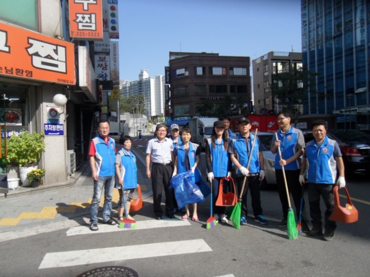 합정동 상가번영회 주민참여형 자율청소 우수상 수상