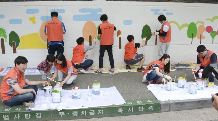 대전 대덕구, ‘2016년 상반기 담장 미관개선사업’ 완료