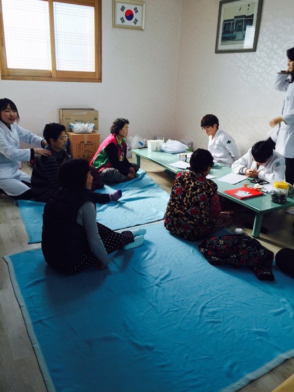 최고의 한파에 최고의 의료봉사