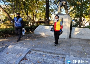 특수임무유공자회 청주시지회, 코로나19 방역실시