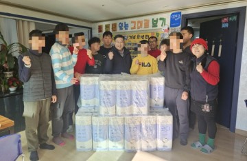 대전자치경찰 박은규 경정, 장애인시설 11년 온정 이어와