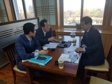 김항곤 성주군수 지역현안사업 해결을 위한 국비 확보에 총력
