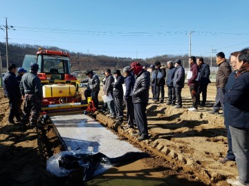 값비싼 농기계 5년간 장기임대 신청 받는 군위군 농업기술센터