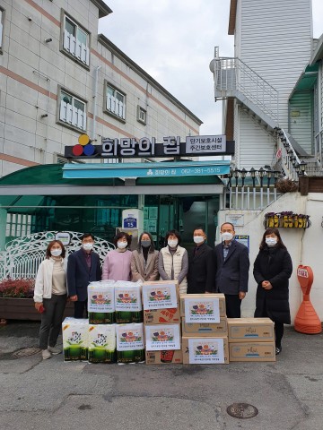 광주교육연구정보원, 설 맞이 사회복지시설 위문 방문