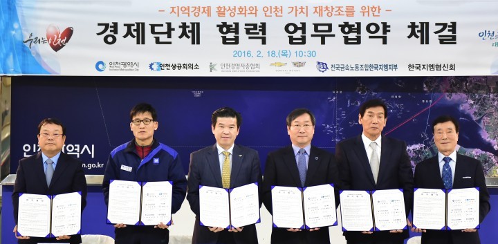 인천시, 지역경제 활성화 위해 경제단체들 지역의 힘 모으기로