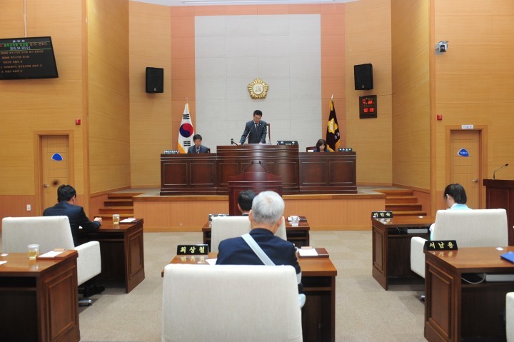 제204회 완주군의회 임시회 개회