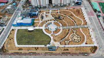 석림근린공원 완공 시민에게 개방한 서산시