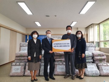 성우물류장비 오선진 대표, 가정의 달 기념 보훈가족 위문품 전달