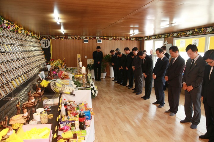 최교진 세종시교육감, 진도 팽목항 찾아 세월호 참사 희생자 추모