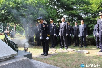 여수경찰서, 제62회 현충일 추념식 거행