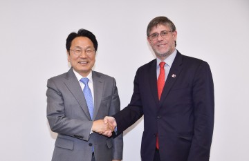 강기정 광주시장, 폴 두클로스 주한 페루 대사 접견