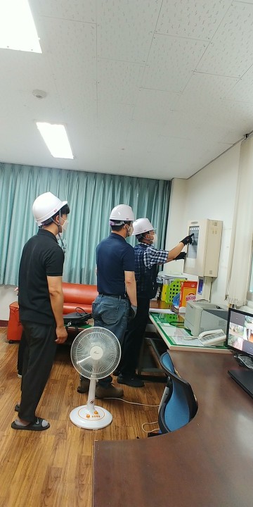 광주시교육청, 여름철 재해취약시설 민간합동 점검 실시