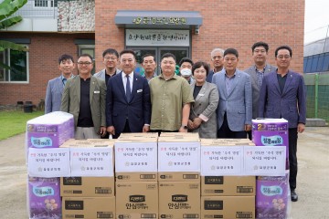 담양군의회, 추석맞이 사회복지시설 위문  