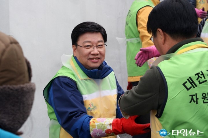 권선택 대전시장, 오늘은 즐거운 날!