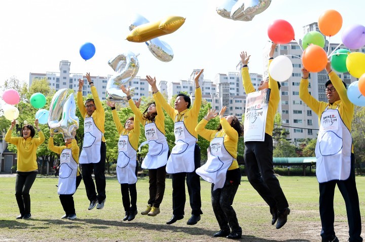 박용갑 중구청장, 칼국수 축제 거리홍보 펼쳐