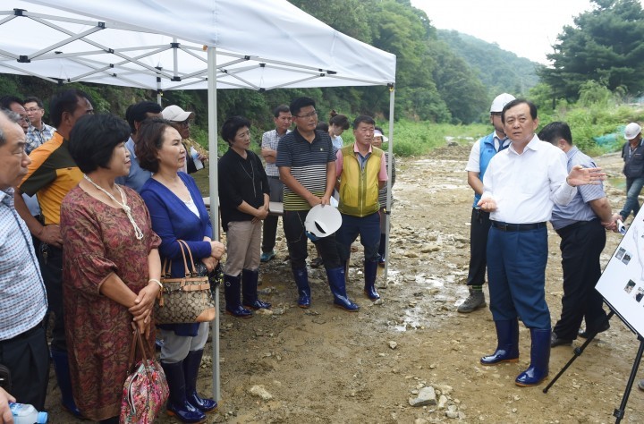 이교범 하남시장 생명수 흐르는 산곡천 만들 것