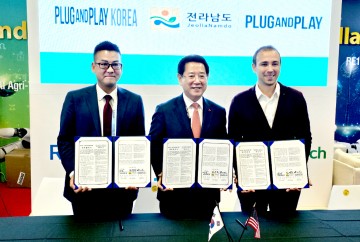 김영록 전남도지사, CES서 전남 스타트업 혁신성장 발판