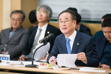 장세용 시장, 시민 공감·소통 간담회 일정 마무리