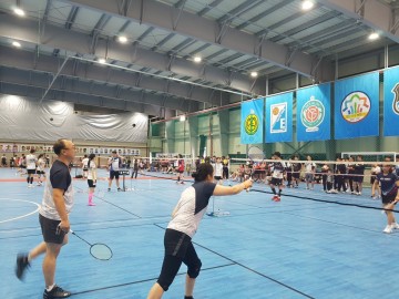 지역 배드민턴 동호인들의 친선과 화합의 축제의 장 성료