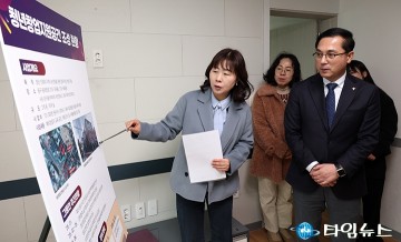 박희조 동구청장, 대학 협력 청년창업공간 준비 상황 점검