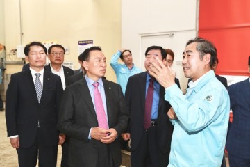 구본영 천안시장, 기업현장 목소리 청취