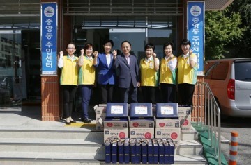 신천지자원봉사단 익산지부, 추석명절 앞두고 이웃사랑 '온정'