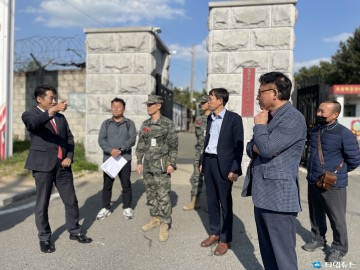 김남일 포항시 부시장, 이번 주말 열릴 ‘포항 해병대문화 축제’ 현장 점검