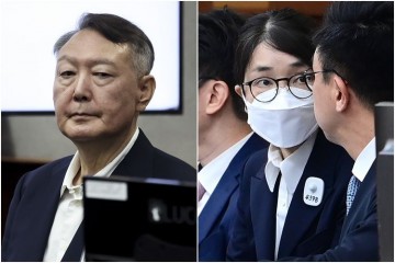 윤석열·김건희, 오늘 나란히 형사재판…첫 동시 출석