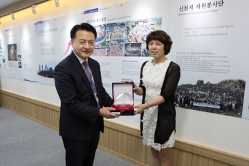신천지자원봉사단 '세계헌혈의 날 기념 감사패' 수상