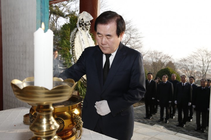 김지철 충남교육감, 충령사 참배로 새해 업무 시작