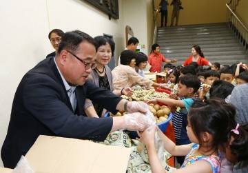 대전 유성구, 전시 비상급식 체험 훈련
